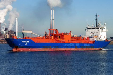 MAINGAS in IJmuiden, 10 nov 2019