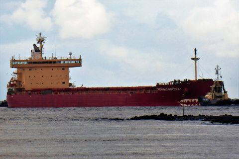 NORDIC ODYSSEY in IJmuiden, 19 nov 2019