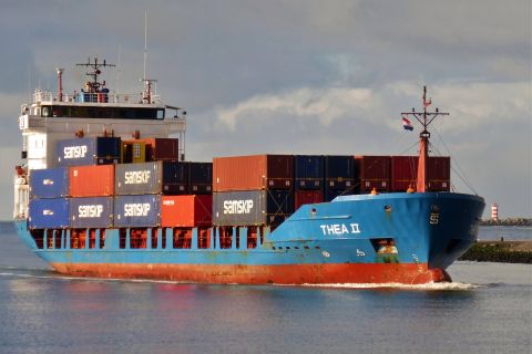 THEA II in IJmuiden, 30 nov 2019