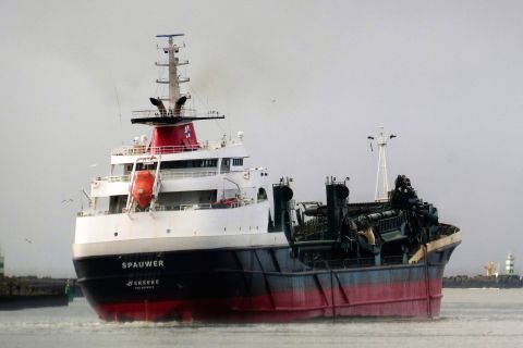 SPAUWER in IJmuiden, 30 nov 2019