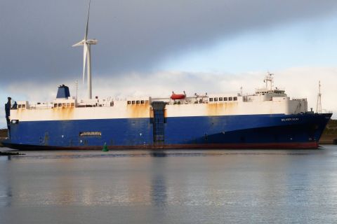 SILVER SUN in IJmuiden, 30 nov 2019