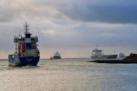 Pieren IJmuiden 02-12-19 in IJmuiden, 2 dec 2019