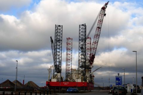 BLUE TERN (ex Seafox 5) in IJmuiden, 3 dec 2019