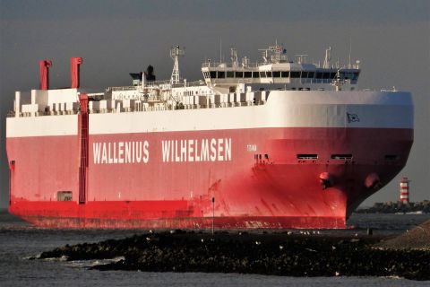 TITANIA in IJmuiden, 10 dec 2019