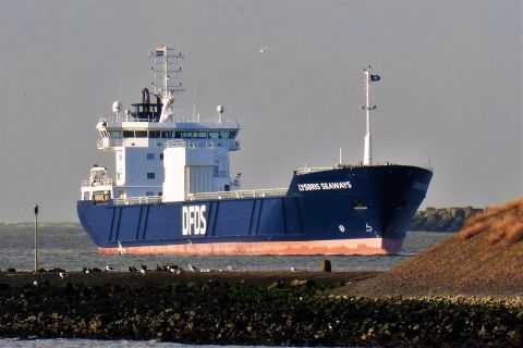 LYSBRIS SEAWAYS in IJmuiden, 10 dec 2019