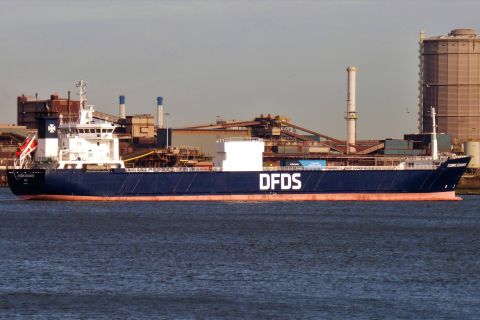 LYSBRIS SEAWAYS in IJmuiden, 10 dec 2019
