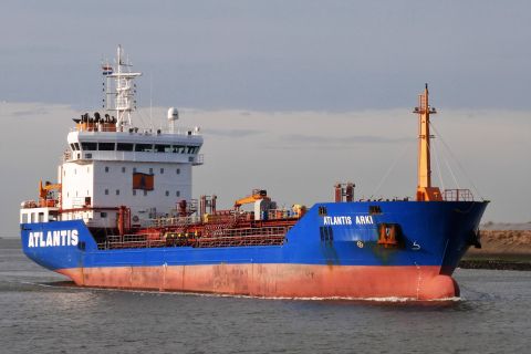 ATLANTIS ARKI in IJmuiden, 10 dec 2019