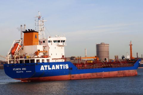 ATLANTIS ARKI in IJmuiden, 10 dec 2019