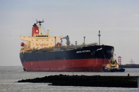 JUSTICE VICTORIA in IJmuiden, 19 dec 2019