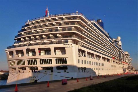 ARCADIA in IJmuiden, 27 dec 2019