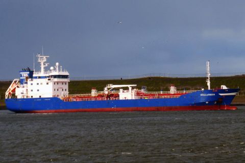 STELLA ORION in IJmuiden, 10 jan 2020