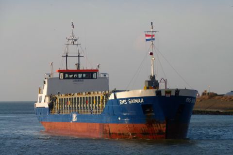 RMS SAIMAA in IJmuiden, 13 jan 2020