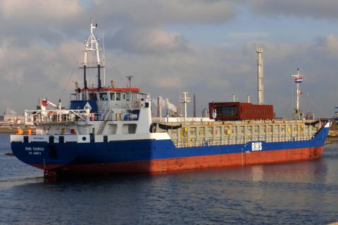 RMS SAIMAA in IJmuiden, 13 jan 2020