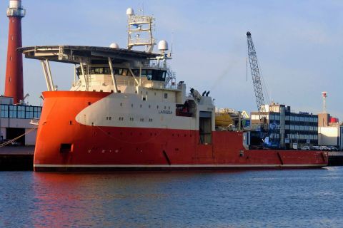 LARISSA in IJmuiden, 16 jan 2020