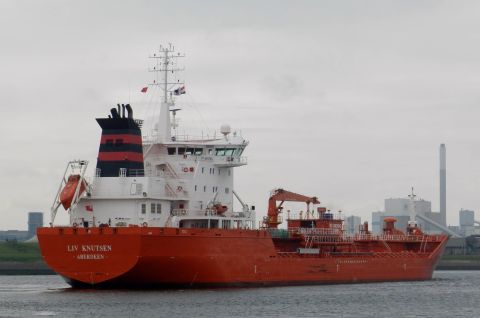 Liv Knutsen in IJmuiden, 25 apr 2015