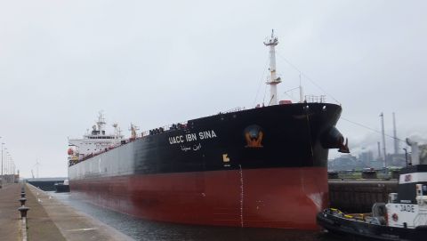 Uacc Ibn Sina in IJmuiden, 25 apr 2015