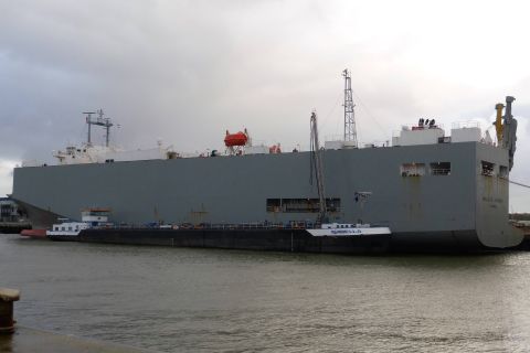 MALACCA HIGHWAY in IJmuiden, 29 jan 2020