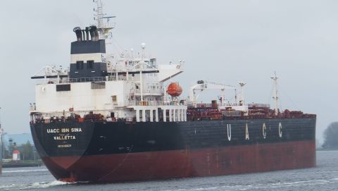 Uacc Ibn Sina in IJmuiden, 25 apr 2015