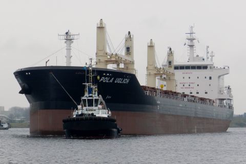 Pola Uglich in IJmuiden, 25 apr 2015