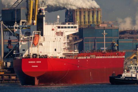 NORDIC ODIN in IJmuiden, 7 feb 2020