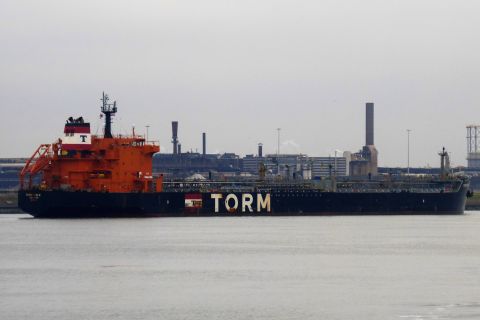 TORM TEVERE in IJmuiden, 8 feb 2020