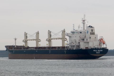 Pola Uglich in IJmuiden, 25 apr 2015