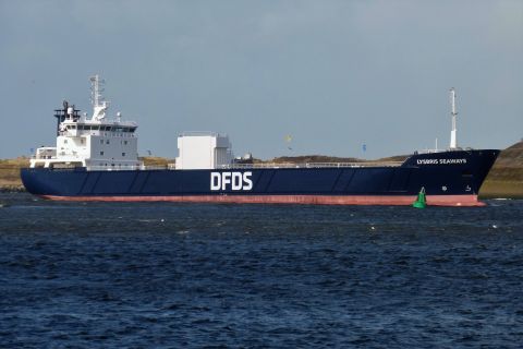 LYSBRIS SEAWAYS in IJmuiden, 1 mrt 2020