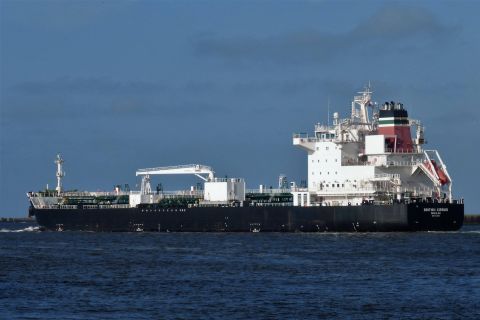 BRITISH CIRRUS in IJmuiden, 4 mrt 2020