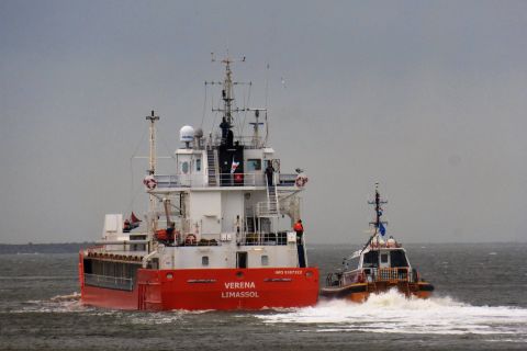 VERENA in IJmuiden, 8 mrt 2020