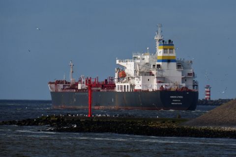 HORIZON ATHENA in IJmuiden, 9 mrt 2020