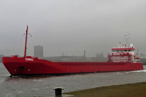 EMMA in IJmuiden, 10 mrt 2020