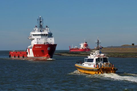 Pieren IJmuiden 22-03-20-1 in IJmuiden, 22 mrt 2020