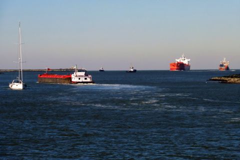 Pieren IJmuiden 23-03-20 in IJmuiden, 23 mrt 2020