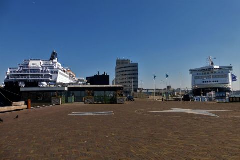 Kop Van De Haven In IJmuiden 26-03-20 in IJmuiden, 26 mrt 2020