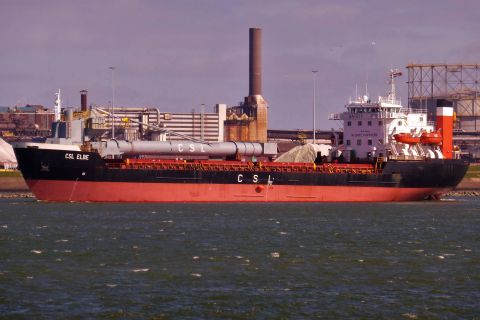 CSL ELBE in IJmuiden, 28 mrt 2020