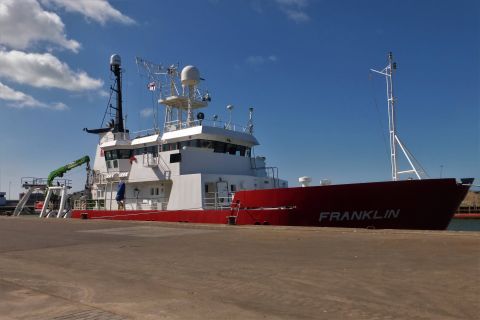 FRANKLIN in IJmuiden, 28 mrt 2020
