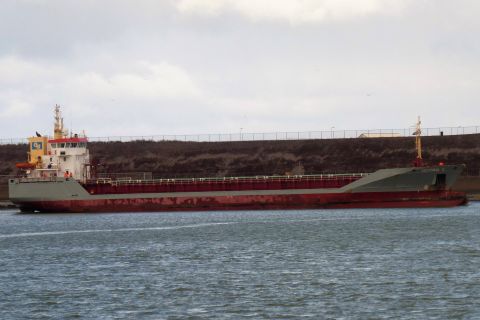 VICTORIA C in IJmuiden, 30 mrt 2020