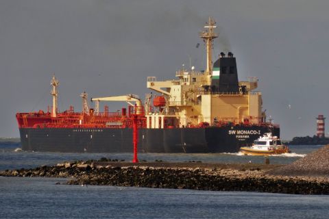 SW MONACO-1 in IJmuiden, 30 mrt 2020