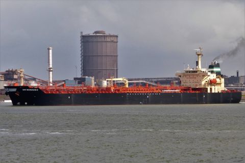 SW MONACO-1 in IJmuiden, 30 mrt 2020