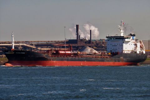 MONA SWAN in IJmuiden, 4 apr 2020