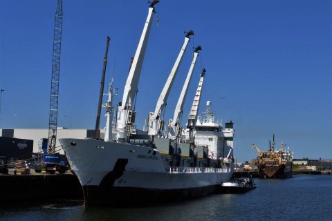 GREEN CRYSTAL in IJmuiden, 6 mei 2020