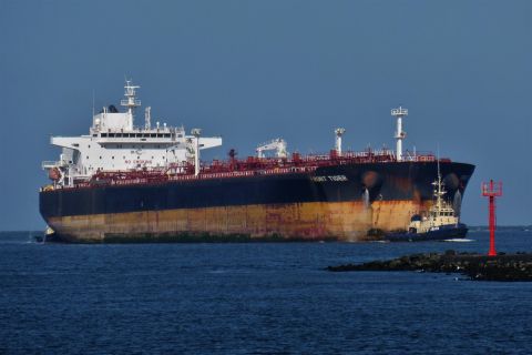 FRONT TIGER in IJmuiden, 25 mei 2020