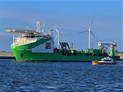 LIVING STONE in IJmuiden, 27 mei 2020