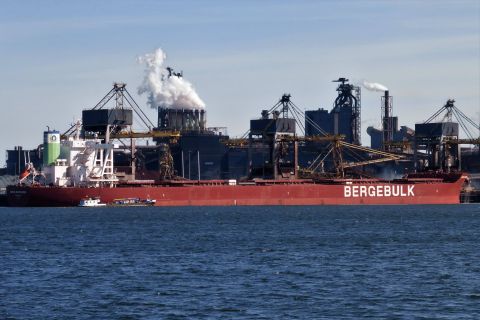 BERGE KOSCIUSZKO in IJmuiden, 31 mei 2020