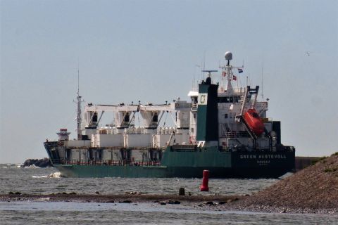 Green Austevoll in IJmuiden, 18 jun 2020