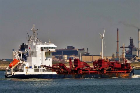 DC OSTEND in IJmuiden, 26 jun 2020