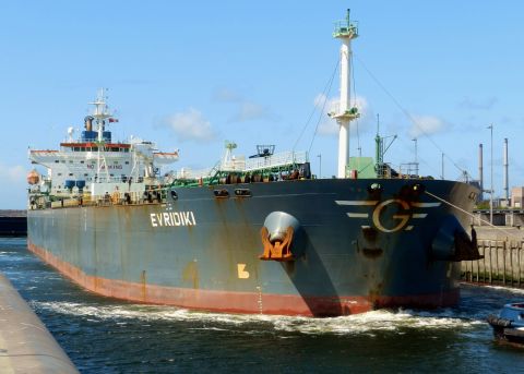 Evridiki in IJmuiden, 30 apr 2015